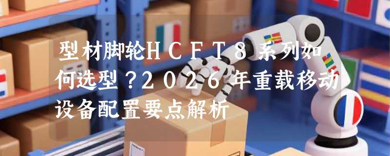 型材脚轮HCFT8系列如何选型？2026年重载移动设备配置要点解析