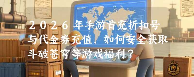 2026年手游首充折扣号与代金券充值，如何安全获取斗破苍穹等游戏福利？