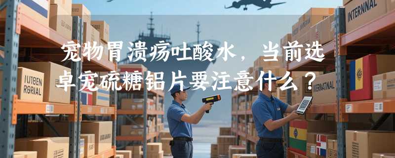 宠物胃溃疡吐酸水，当前选卓宠硫糖铝片要注意什么？