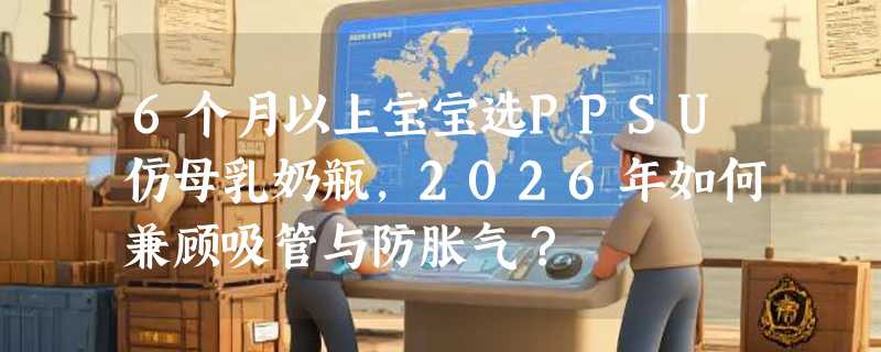 6个月以上宝宝选PPSU仿母乳奶瓶，2026年如何兼顾吸管与防胀气？