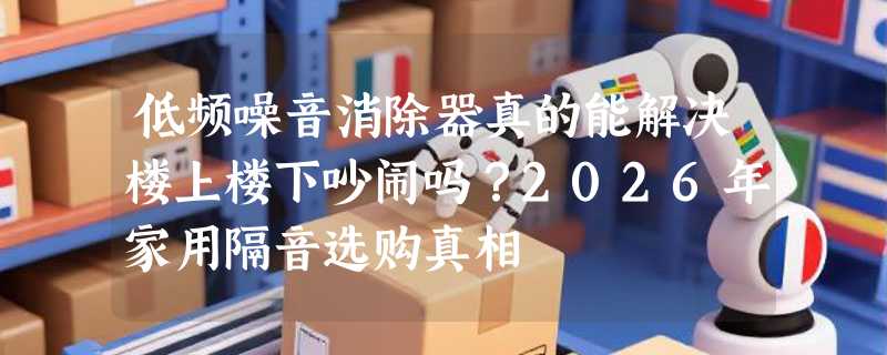 低频噪音消除器真的能解决楼上楼下吵闹吗？2026年家用隔音选购真相