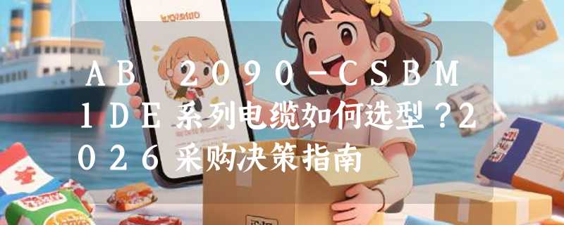 AB 2090-CSBM1DE系列电缆如何选型？2026采购决策指南