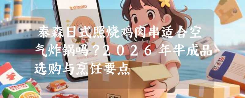 泰森日式照烧鸡肉串适合空气炸锅吗？2026年半成品选购与烹饪要点