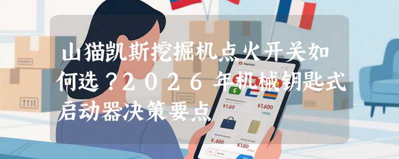 山猫凯斯挖掘机点火开关如何选？2026年机械钥匙式启动器决策要点