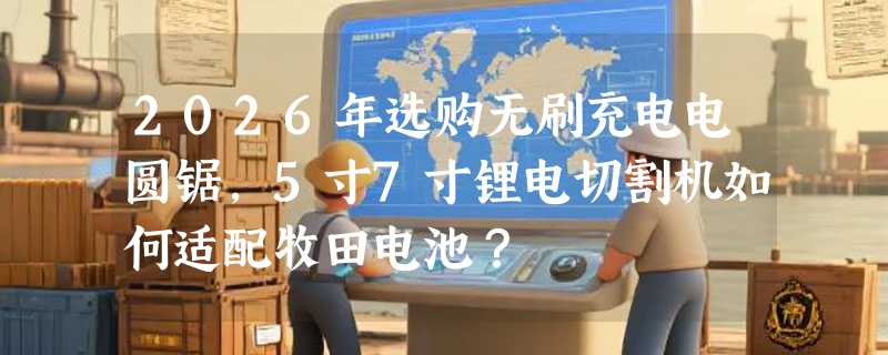 2026年选购无刷充电电圆锯，5寸7寸锂电切割机如何适配牧田电池？