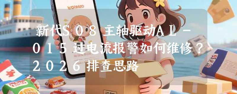 新代S08主轴驱动AL-015过电流报警如何维修？2026排查思路