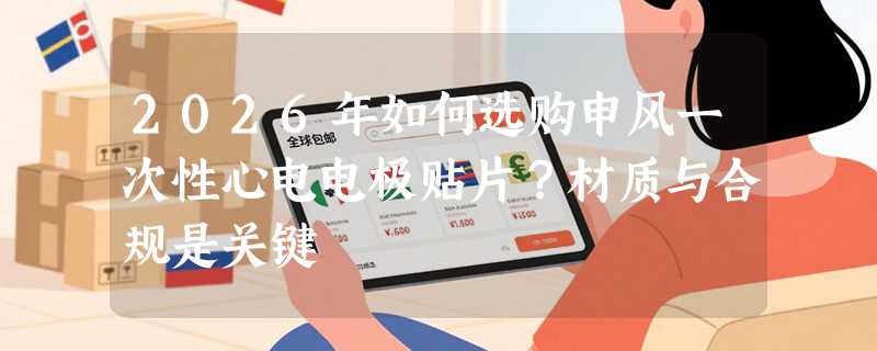 2026年如何选购申风一次性心电电极贴片？材质与合规是关键