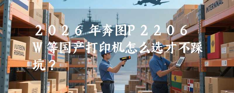 2026年奔图P2206W等国产打印机怎么选才不踩坑？