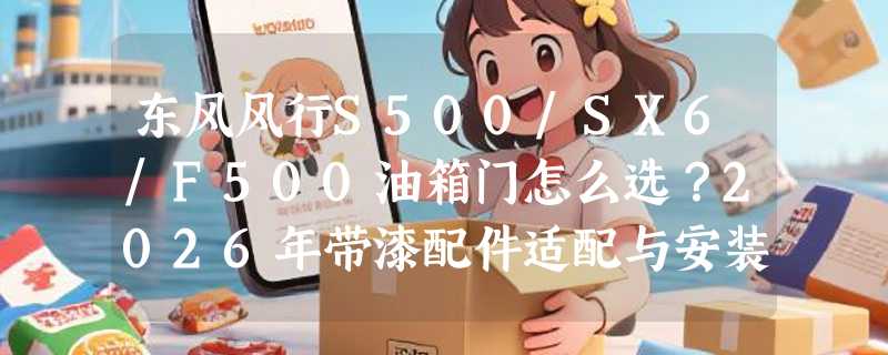 东风风行S500/SX6/F500油箱门怎么选？2026年带漆配件适配与安装要点