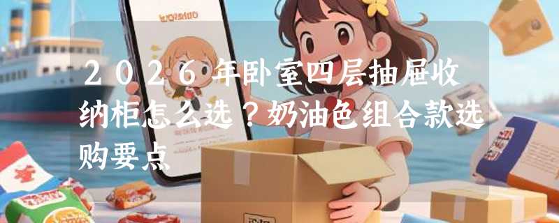 2026年卧室四层抽屉收纳柜怎么选？奶油色组合款选购要点