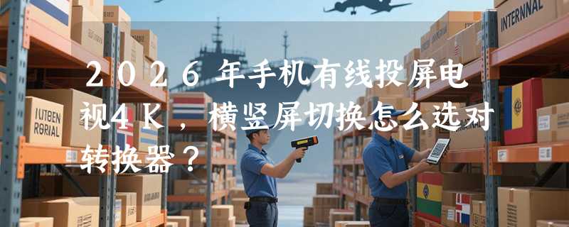 2026年手机有线投屏电视4K，横竖屏切换怎么选对转换器？