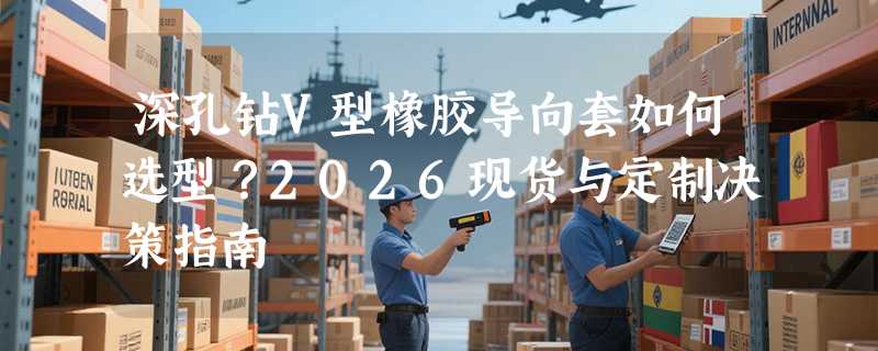 深孔钻V型橡胶导向套如何选型？2026现货与定制决策指南