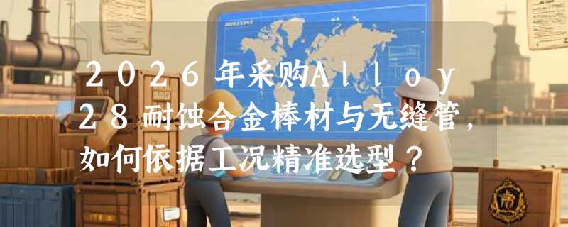 2026年采购Alloy28耐蚀合金棒材与无缝管，如何依据工况精准选型？