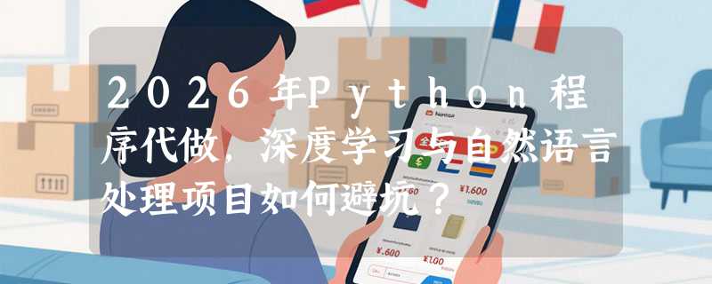 2026年Python程序代做，深度学习与自然语言处理项目如何避坑？