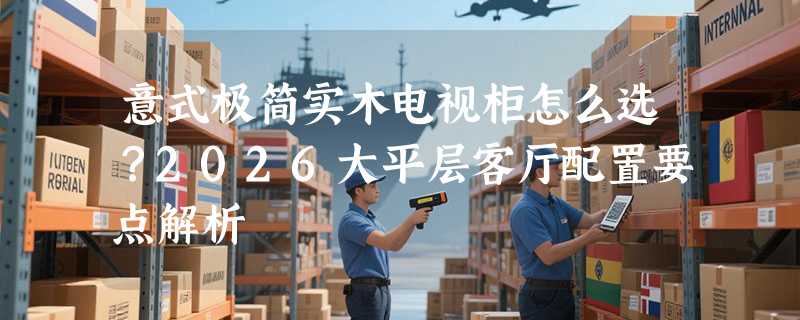 意式极简实木电视柜怎么选？2026大平层客厅配置要点解析