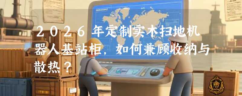 2026年定制实木扫地机器人基站柜，如何兼顾收纳与散热？