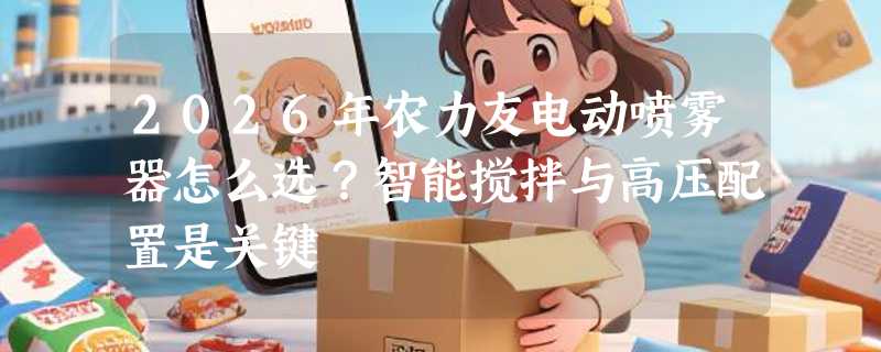 2026年农力友电动喷雾器怎么选？智能搅拌与高压配置是关键