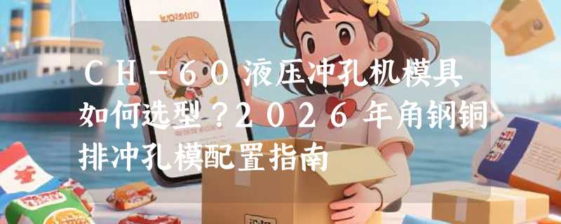 CH-60液压冲孔机模具如何选型？2026年角钢铜排冲孔模配置指南