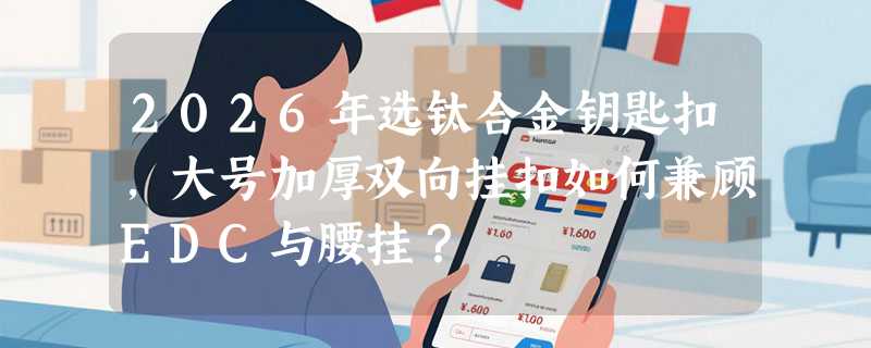 2026年选钛合金钥匙扣，大号加厚双向挂扣如何兼顾EDC与腰挂？