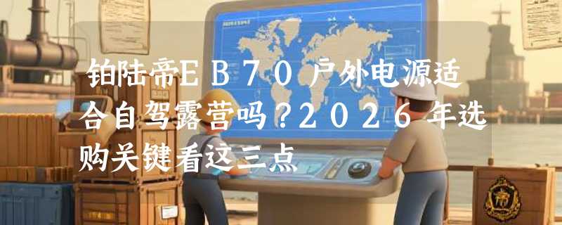 铂陆帝EB70户外电源适合自驾露营吗？2026年选购关键看这三点
