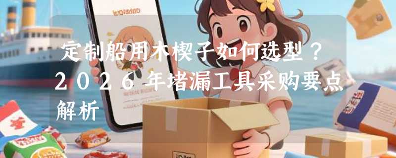 定制船用木楔子如何选型？2026年堵漏工具采购要点解析