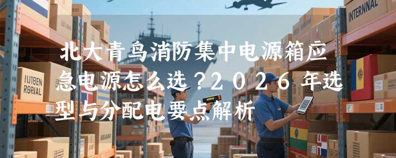 北大青鸟消防集中电源箱应急电源怎么选？2026年选型与分配电要点解析