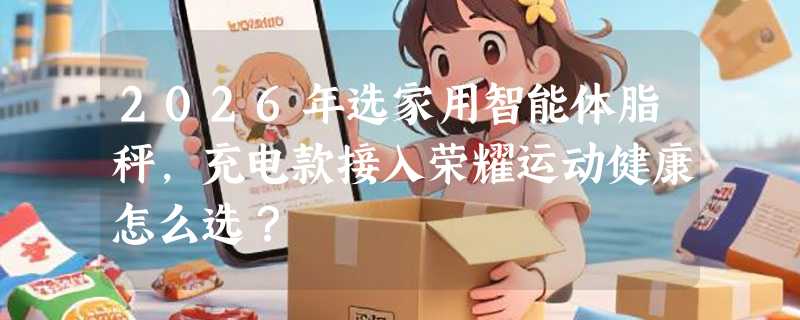 2026年选家用智能体脂秤，充电款接入荣耀运动健康怎么选？