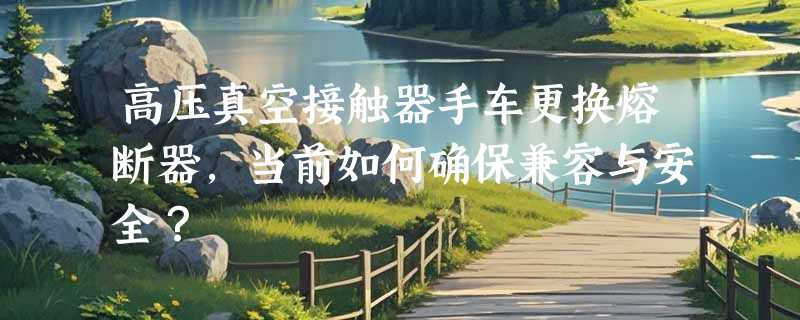 高压真空接触器手车更换熔断器，当前如何确保兼容与安全？
