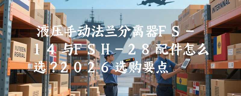 液压手动法兰分离器FS-14与FSH-28配件怎么选？2026选购要点