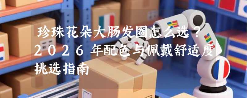 珍珠花朵大肠发圈怎么选？2026年配色与佩戴舒适度挑选指南