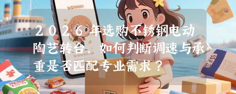 2026年选购不锈钢电动陶艺转台，如何判断调速与承重是否匹配专业需求？