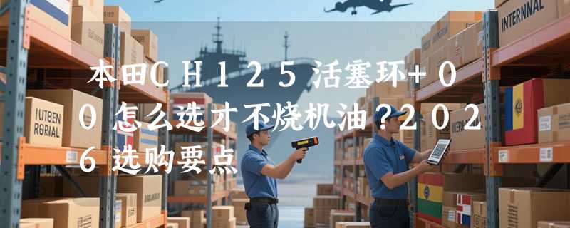 本田CH125活塞环+00怎么选才不烧机油？2026选购要点