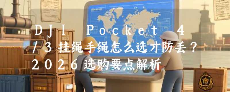 DJI Pocket 4/3挂绳手绳怎么选才防丢？2026选购要点解析