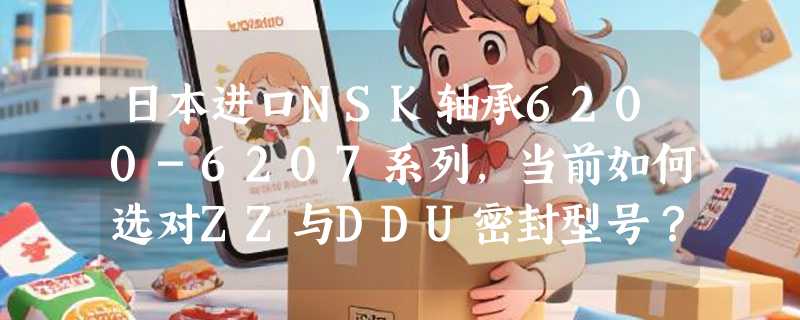 日本进口NSK轴承6200-6207系列，当前如何选对ZZ与DDU密封型号？
