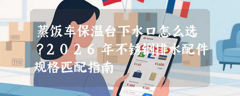 蒸饭车保温台下水口怎么选？2026年不锈钢排水配件规格匹配指南