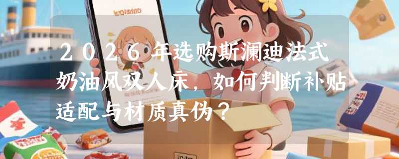 2026年选购斯澜迪法式奶油风双人床，如何判断补贴适配与材质真伪？
