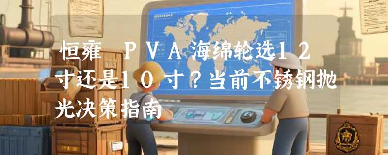 恒雍豊PVA海绵轮选12寸还是10寸？当前不锈钢抛光决策指南