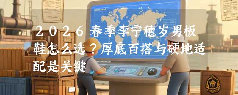 2026春季李宁穗岁男板鞋怎么选？厚底百搭与硬地适配是关键