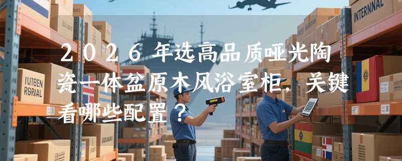 2026年选高品质哑光陶瓷一体盆原木风浴室柜，关键看哪些配置？