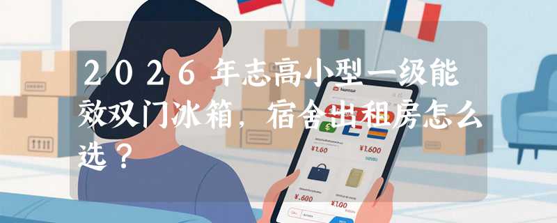 2026年志高小型一级能效双门冰箱，宿舍出租房怎么选？