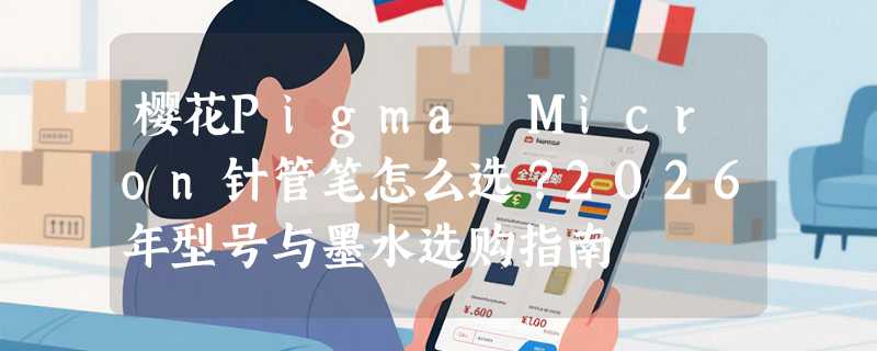 樱花Pigma Micron针管笔怎么选？2026年型号与墨水选购指南