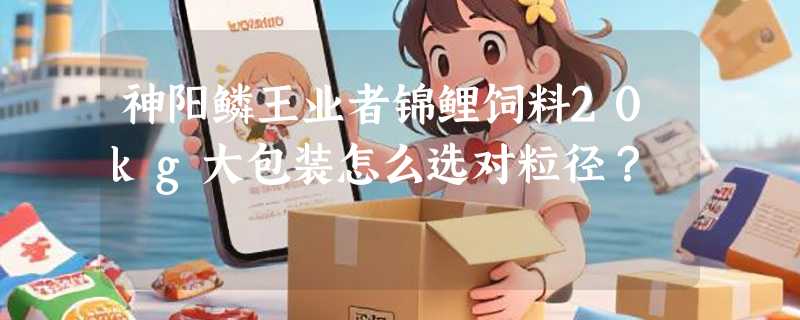 神阳鳞王业者锦鲤饲料20kg大包装怎么选对粒径？