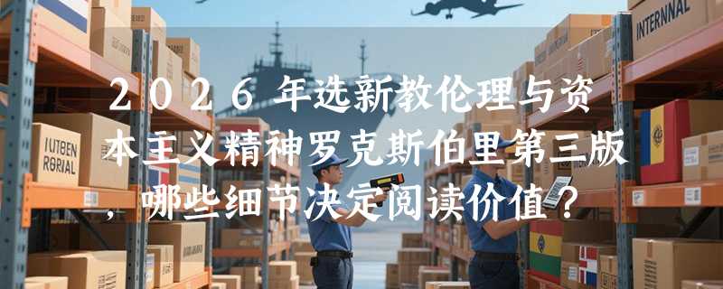 2026年选新教伦理与资本主义精神罗克斯伯里第三版，哪些细节决定阅读价值？