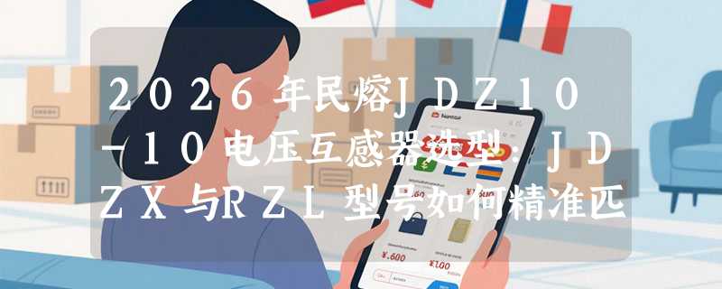 2026年民熔JDZ10-10电压互感器选型：JDZX与RZL型号如何精准匹配？