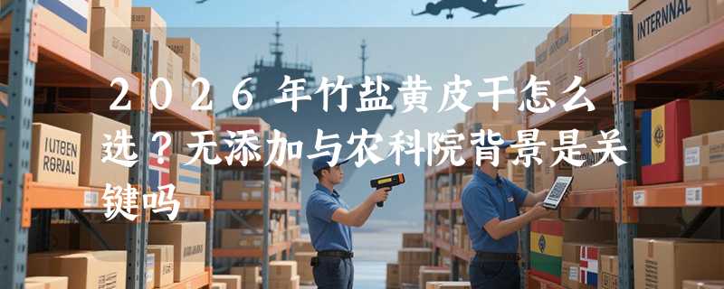 2026年竹盐黄皮干怎么选？无添加与农科院背景是关键吗