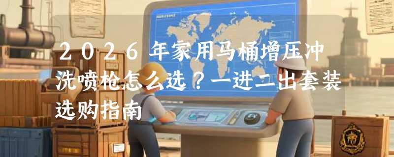 2026年家用马桶增压冲洗喷枪怎么选？一进二出套装选购指南