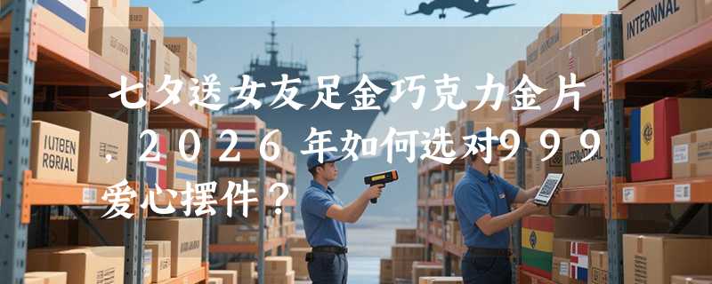 七夕送女友足金巧克力金片，2026年如何选对999爱心摆件？