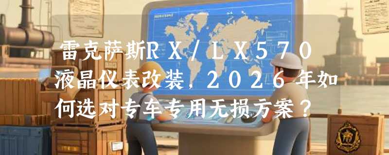 雷克萨斯RX/LX570液晶仪表改装，2026年如何选对专车专用无损方案？