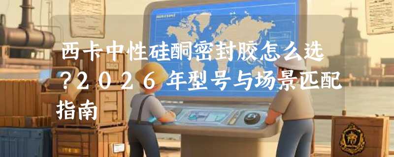 西卡中性硅酮密封胶怎么选？2026年型号与场景匹配指南