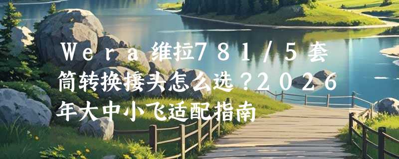 Wera维拉781/5套筒转换接头怎么选？2026年大中小飞适配指南